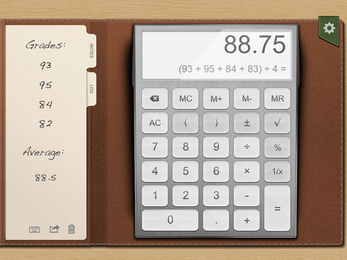 Calculator for iPad